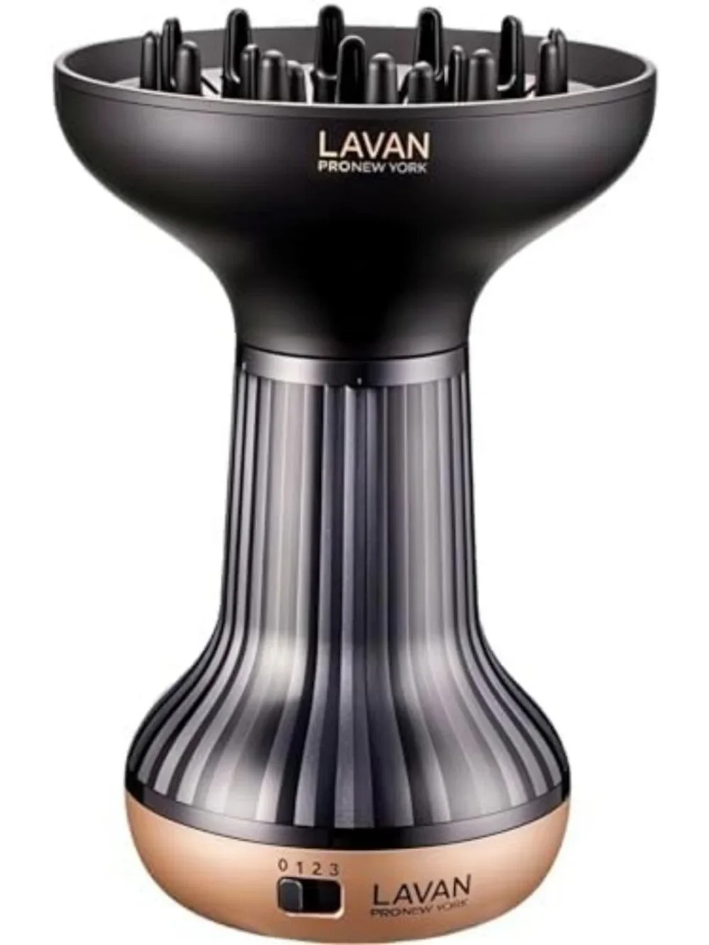 Ionic Hair Dryer for Curly & Wavy Hair – Fast Drying, Sleek Gold Design